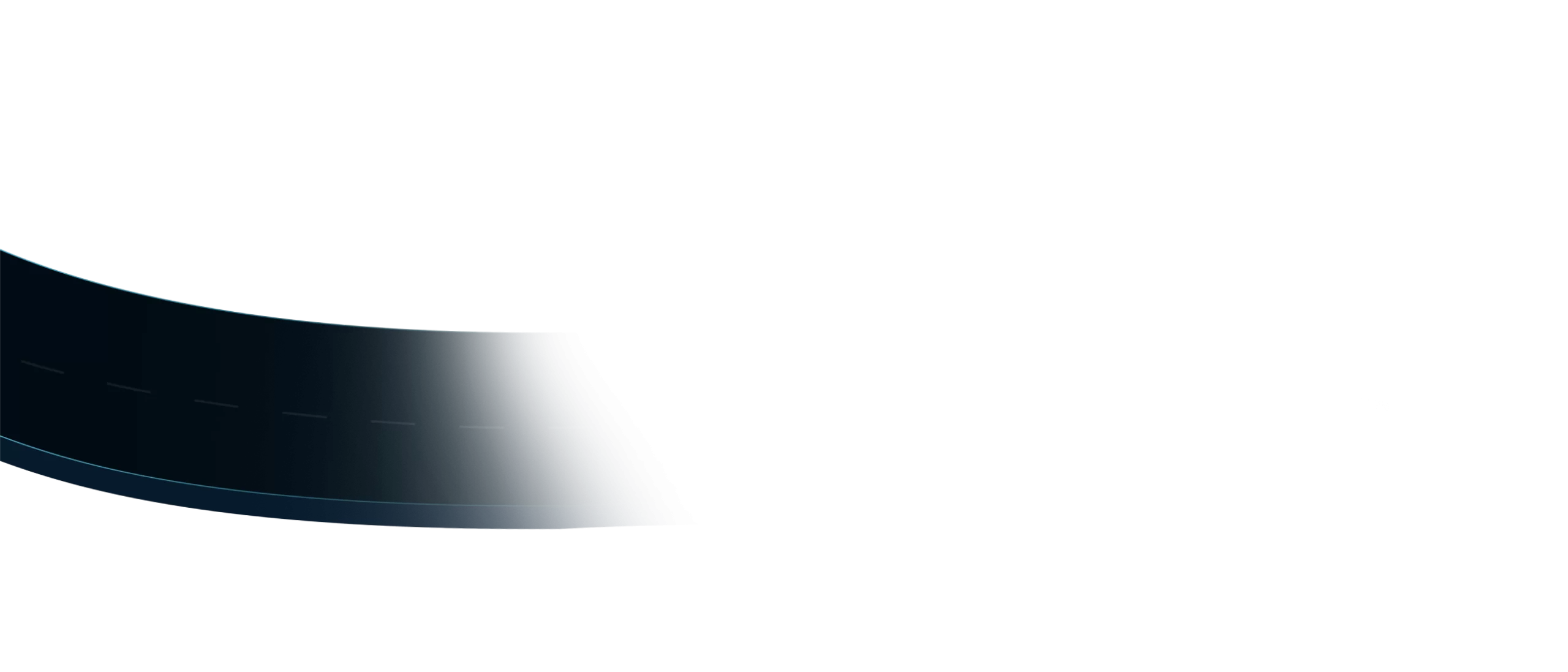 Road fading into the finish line of the internship virtual journey