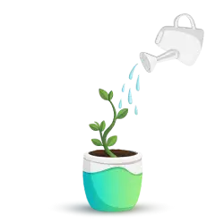 Seed startup receiving support for business growth