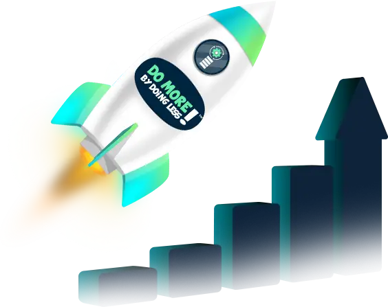 Startup founder confidently focusing on core business strengths with i-SmokeStack support